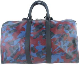 Louis Vuitton Keepall Multicolour Cloth Travel Bag