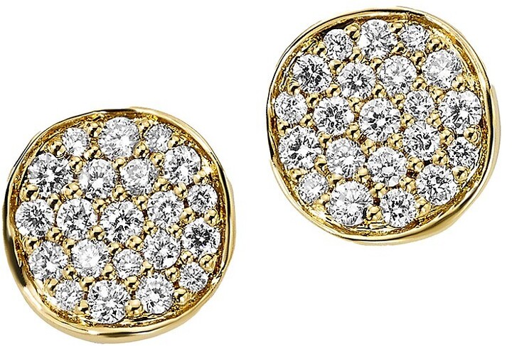 Gold Disc Earrings | Shop the world's largest collection of 