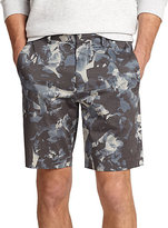 Thumbnail for your product : Theory Abstract-Print Shorts