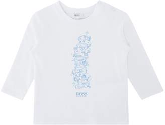 HUGO BOSS Baby Boys Robots T-Shirt
