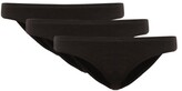Thumbnail for your product : Skin Pack Of Three Organic-cotton Briefs - Black