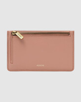 Thumbnail for your product : Fossil Women's Card Holders - Logan Pink Card Case - Size One Size at The Iconic