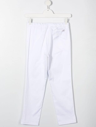 Ermanno Scervino TEEN straight-leg cotton trousers