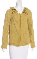 Thumbnail for your product : Marni Fringe-Trimmed Casual Jacket