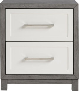 Gracie Oaks Bridgeworth 2 Drawer Nightstand