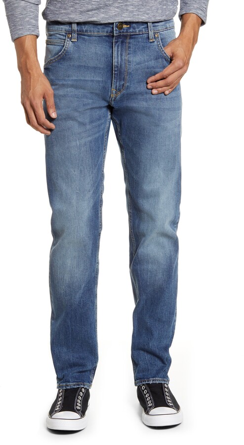 lee men's powell slim fit jeans