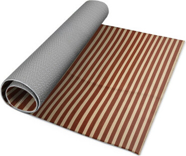 Wildon Home HorizontalStripes Brown Indoor and Outdoor Area Rug