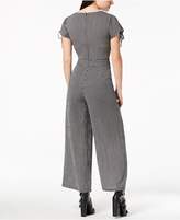 Thumbnail for your product : J.o.a. Striped Lace-Up Jumpsuit