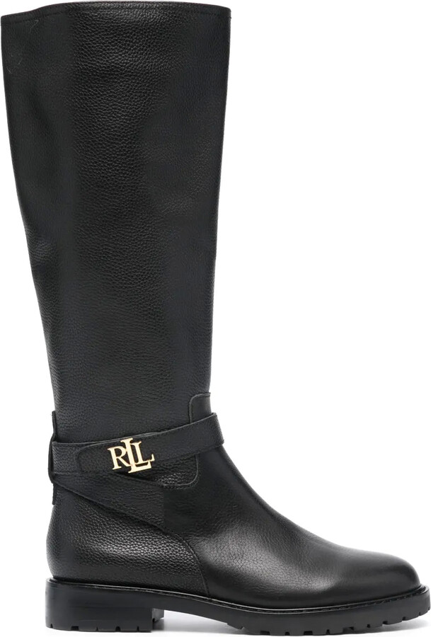 Lauren Ralph Lauren Tumbled leather boots