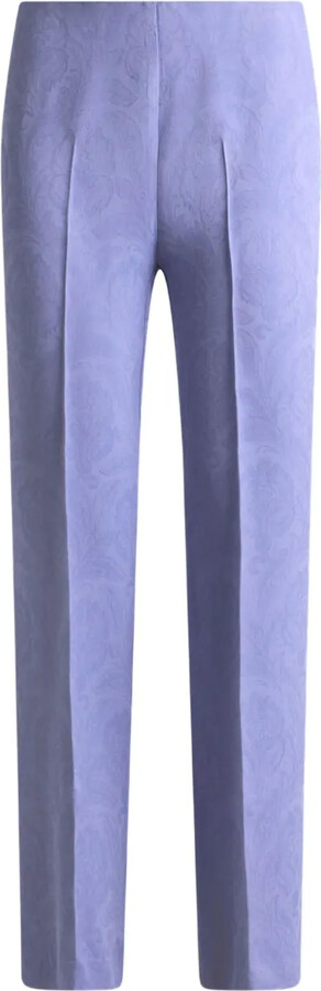 Etro Cady-Texture Jacquard Trousers