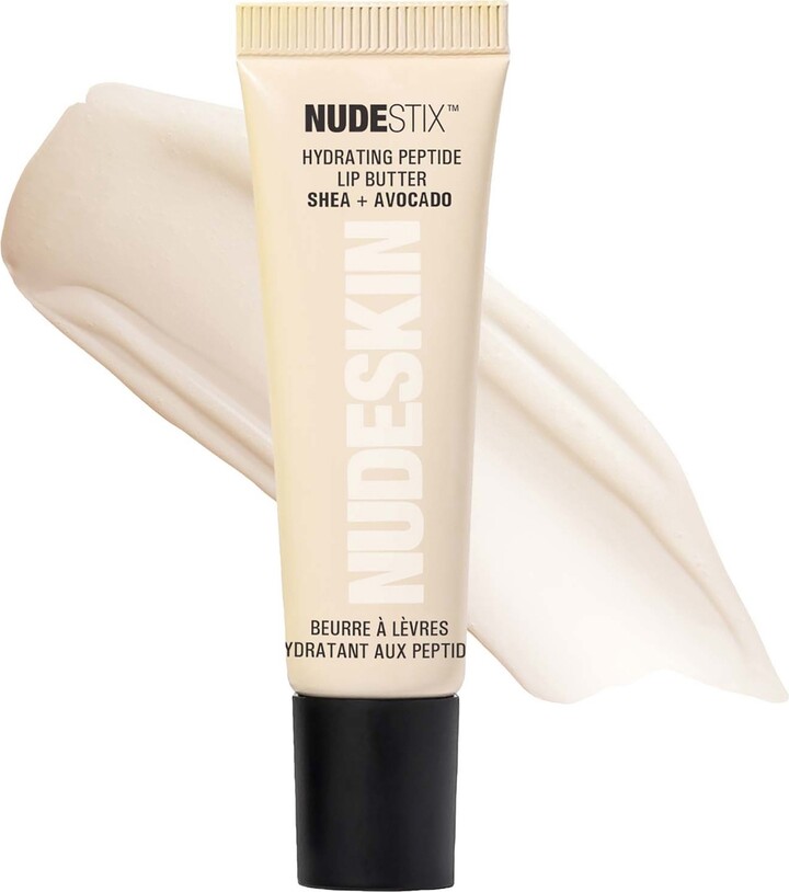 NUDESTIX Hydrating Peptide Lip Butter 10ml (Various Shades) - Clear Gloss Original