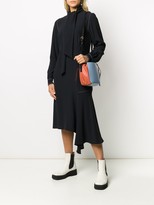 Thumbnail for your product : Marni Draped Neckline Asymmetric Dress