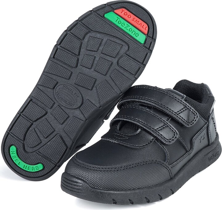 Black ToeZone Black Smart Trainers ShopStyle Boys' Shoes