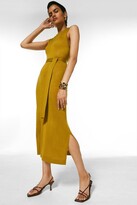 Thumbnail for your product : Karen Millen Tie Front Sleeveless Knit Dress