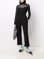 Thumbnail for your product : MM6 MAISON MARGIELA Cropped Track Pants