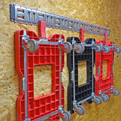 Snap-Loc Fast-Track E-Track 16 Inch 2-Pack USA Galvanized Steel Horizontal Vertical