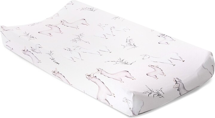 Oilo Llama Jersey Changing Pad Cover