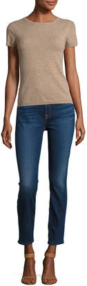 Jen7 By 7 For All Mankind Riche Touch Classic Skinny Ankle Jeans