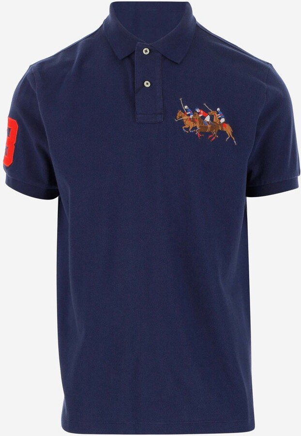 Polo Ralph Lauren Logo Embroidered Polo Shirt
