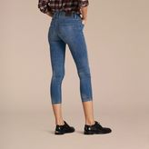 Thumbnail for your product : Burberry Skinny Fit Low-rise Cropped Jeans
