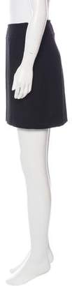 Donna Karan Wool Mini Skirt