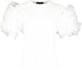 Thumbnail for your product : boohoo Organza Ruffle Sleeve T-Shirt