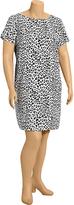 Thumbnail for your product : Old Navy Women's Plus Tie-Back Printed Shift Dresses