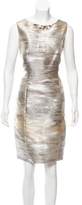 Thumbnail for your product : Tahari Sleeveless Brocade Dress w/ Tags