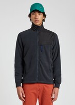 Thumbnail for your product : Paul Smith Men's Slate Grey Zip-Front Fleece Top