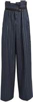 Thumbnail for your product : Golden Goose Sayuri Wool-Blend Pintstripe Trousers