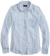 Thumbnail for your product : J.Crew Tall crinkle gauze boy shirt