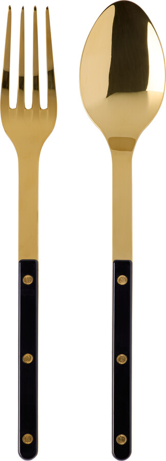 Sabre Gold & Black Bistrot Serving Set