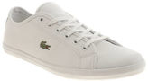 Thumbnail for your product : Lacoste womens white ziane sneaker trainers