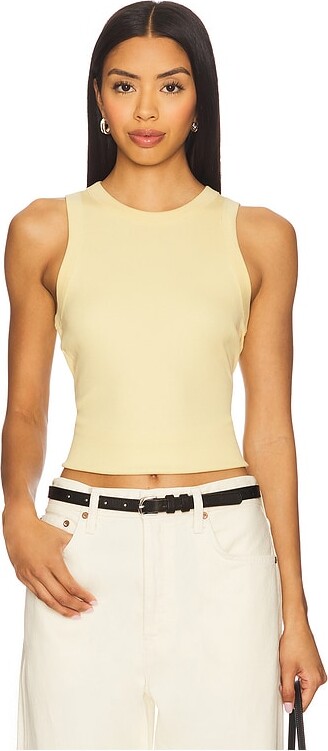 Veronica Beard Cropped Jordyn Tank