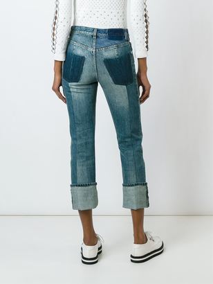 Alexander McQueen cropped jeans