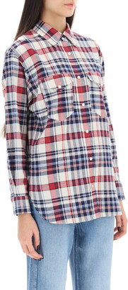 Etoile Isabel Marant 'mayola' Check Flannel Shirt