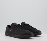 Thumbnail for your product : adidas Hamburg Trainers Black Black Gold Metallic
