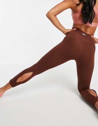 ASOS 4505 Petite yoga legging with wrap leg detail