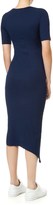 Thumbnail for your product : LnA Navy Ribbed Asymmetric Dress