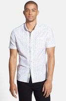 Thumbnail for your product : 7 Diamonds 'Penny' Print Short Sleeve Woven Shirt