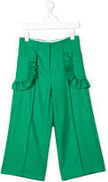 Thumbnail for your product : Marni Kids ruffled detail trousers