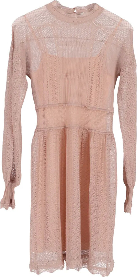 Christian Dior Pre-Owned Knitted Long-Sleeve Dress