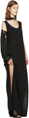 Ann Demeulemeester Black Long Chastain Dress