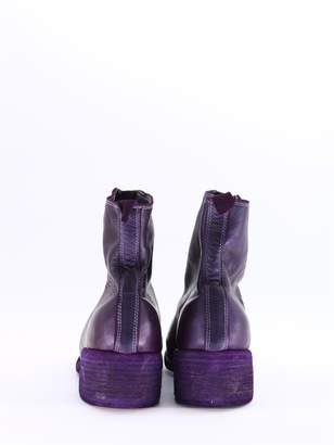 Guidi Ankle Boot Purple
