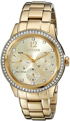 Citizen Eco-Drive Women's FD2012-52P Silhouette Crystal Watch