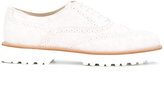 Hogan - cleated sole brogues - women 
