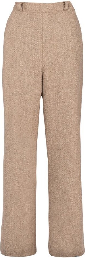 NOEMA - Lana Camel Pants - Irish Wool - ShopStyle Trousers