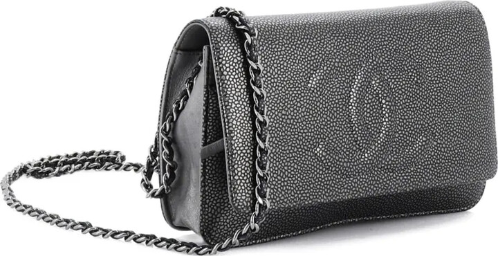 Chanel Pre Owned Timeless Wallet on Chain Caviar crossbody bag