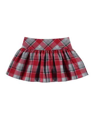 Mayoral Check A-line Skirt, Size 3-7