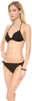 Thumbnail for your product : Shoshanna Black Solids Bikini Top